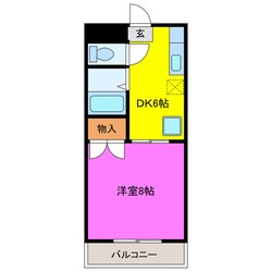 シャトレ鳥之瀬の物件間取画像